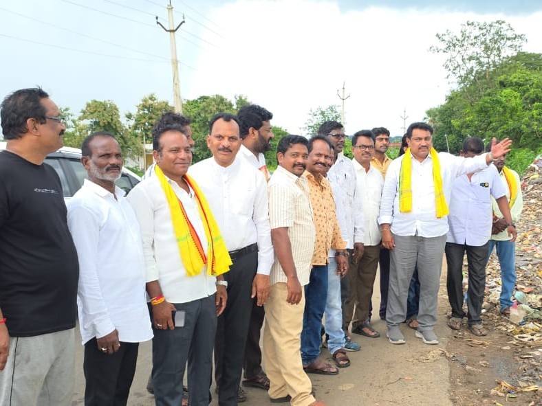 డంపింగ్ యార్డ్ సమస్య పరిష్కారానికి కృషి చేసిన ఎమ్మెల్యే