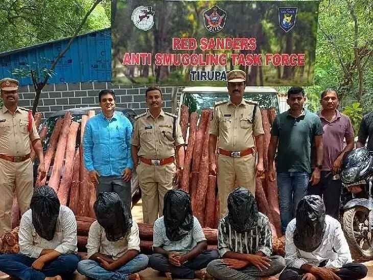 అలిపిరి – చెర్లోపల్లి మార్గంలో ఆరుగురు అరెస్ట్