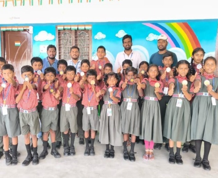 తైక్వాండో ఛాంపియన్‌షిప్‌లో సత్తా చాటిన గుర్రంపోడ్ స్కూల్