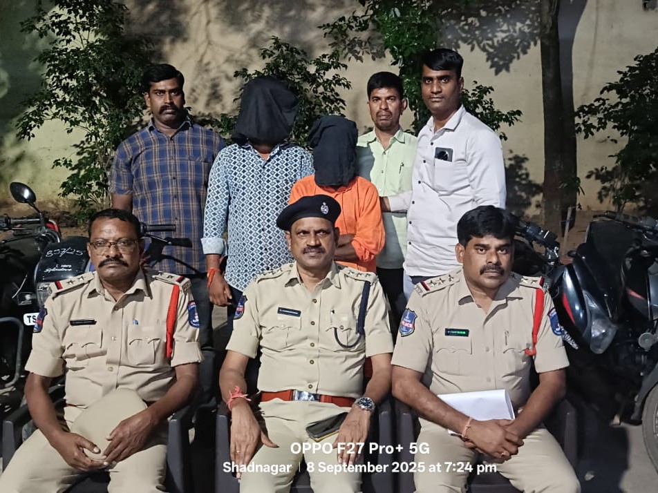 బైక్ దొంగతనాలకు పాల్పడుతున్న ఇద్దరు అరెస్ట్