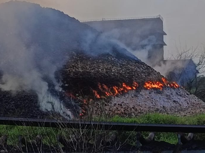విశాఖ స్టీల్‌ప్లాంట్లో అగ్ని ప్రమాదం