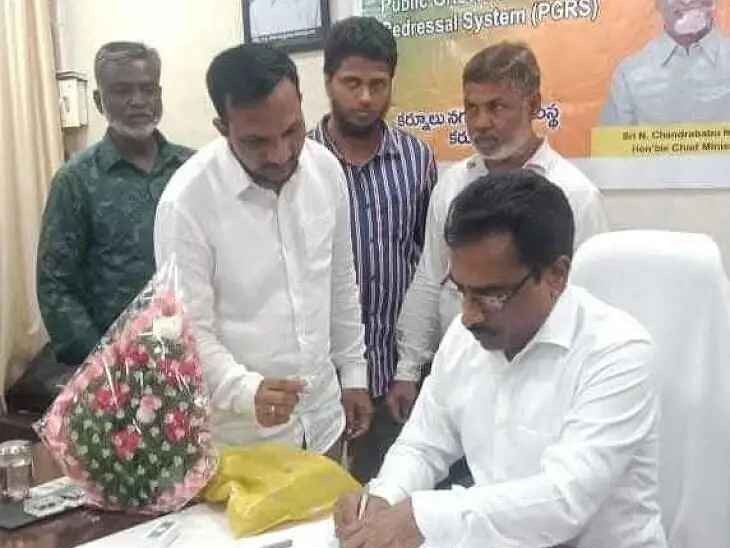 కర్నూలు సిమెంట్ రోడ్డు పనులపై ఆందోళన