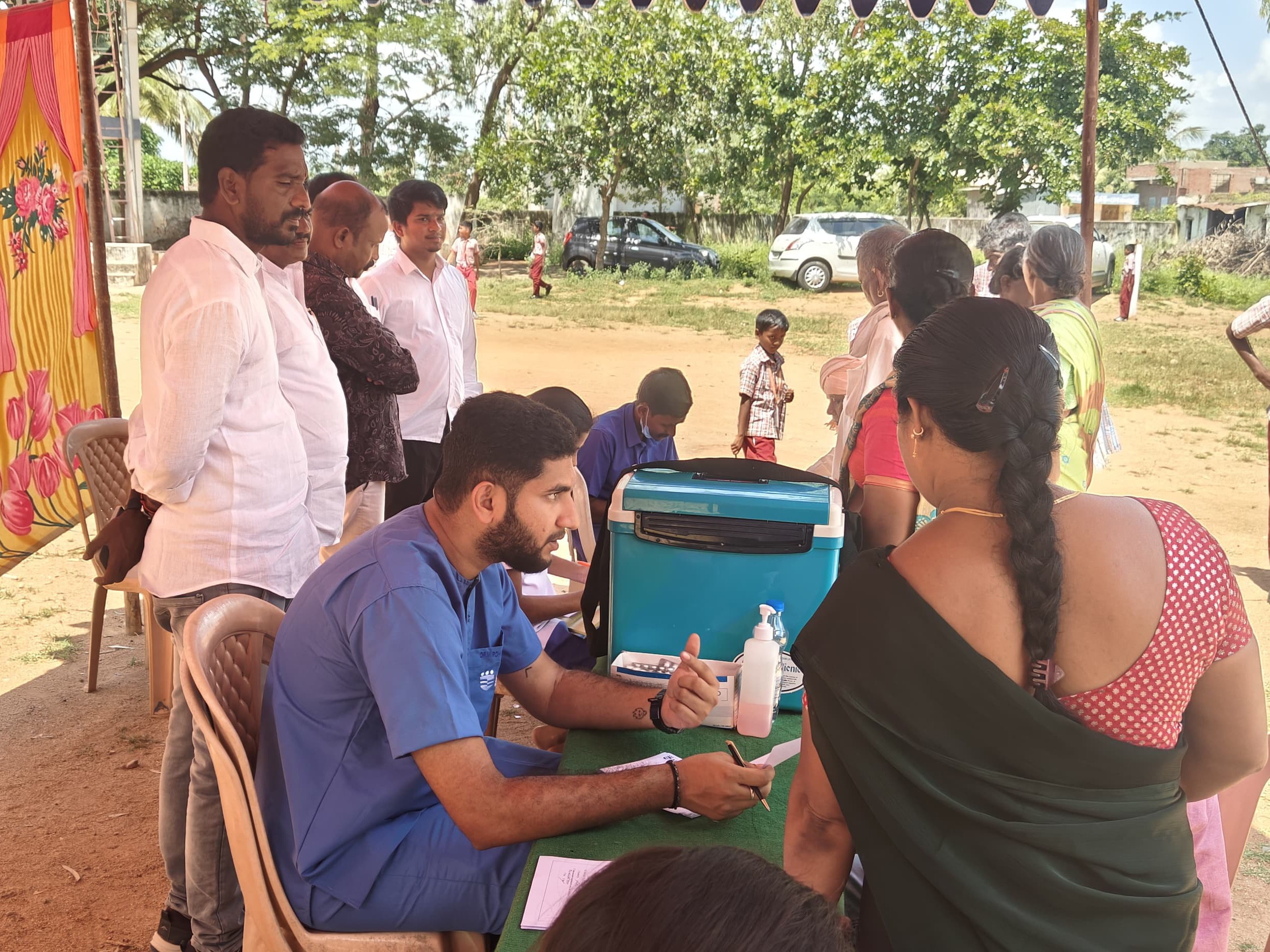 తోటపల్లిలో ఉచిత ఆరోగ్య శిబిరం