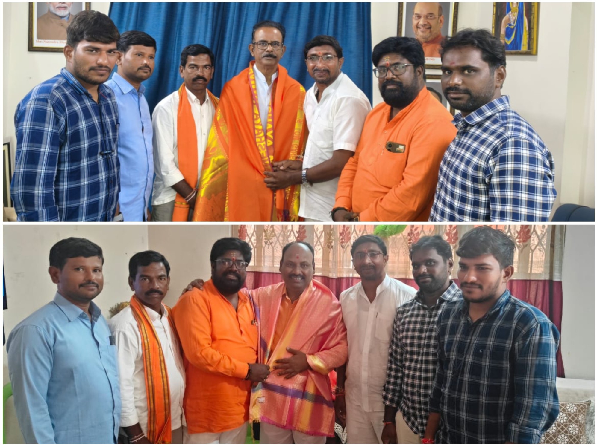 రాష్ట్ర కమిటీ నేతలకు సన్మానం