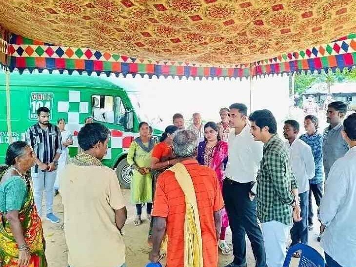 మెడికల్ క్యాంపును పరిశీలించిన కలెక్టర్