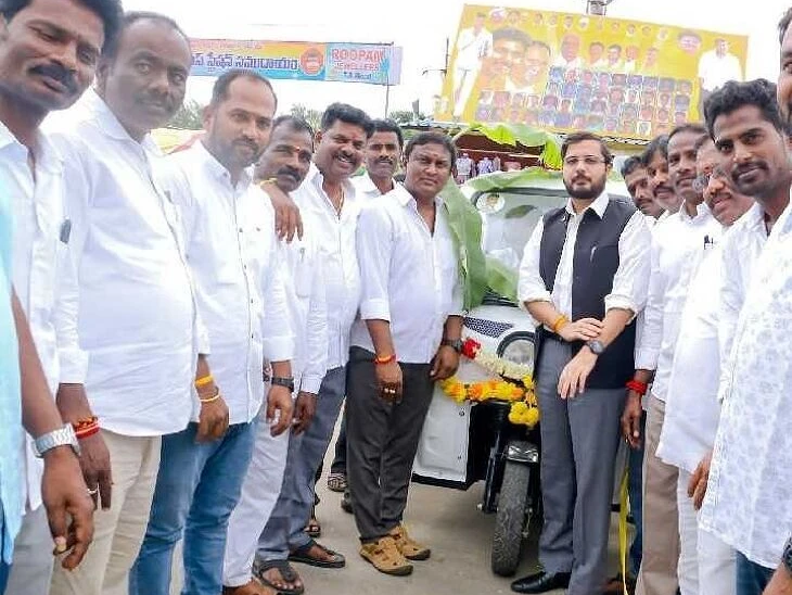 కుప్పంలో చెత్త సేకరణకు CNG వాహనాలు