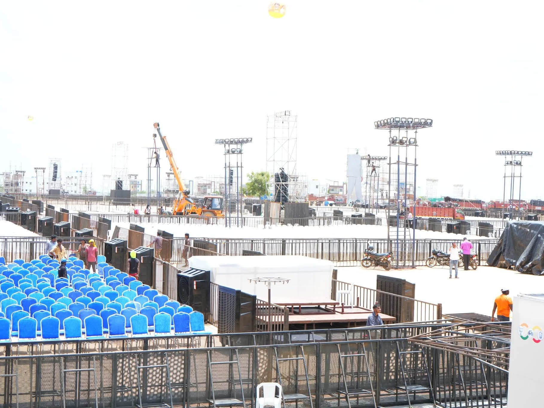 ‘సూపర్ హిట్’ సభకు ఏర్పాట్లు పూర్తి