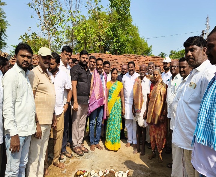 MLA మాధవ రెడ్డికి కృతజ్ఞతలు తెలిపిన ఇళ్ల లబ్ధిదారులు