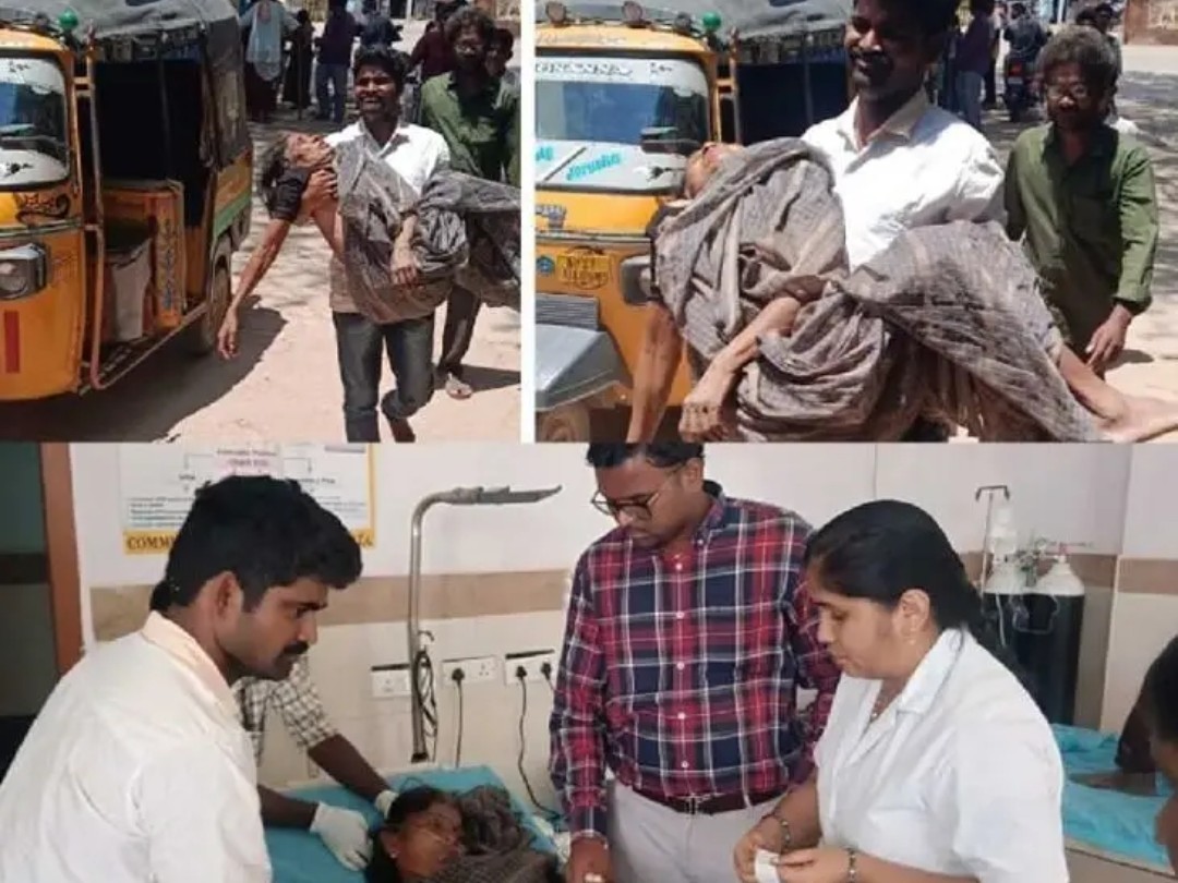 దోర్నాలలో బైక్‌పై నుంచి పడి మహిళ మృతి