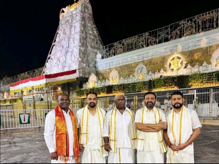 శ్రీవారి సుప్రభాత సేవలో జుక్కల్ ఎమ్మెల్యే