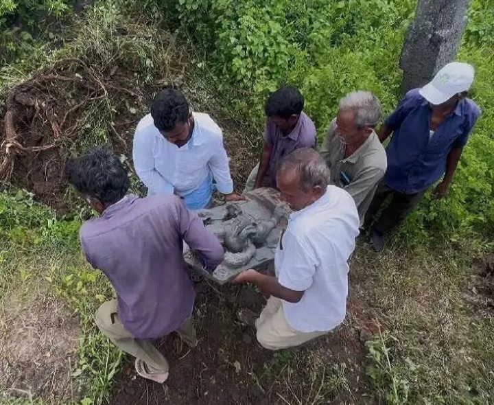 31 పురాతన శిల్పాలు ఏకవీరదేవి ఆలయానికి తరలింపు