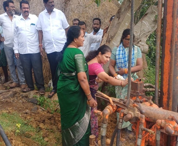త్రాగు నీటి అవసరాల కోసం రూ. 2లక్షలు మంజూరు