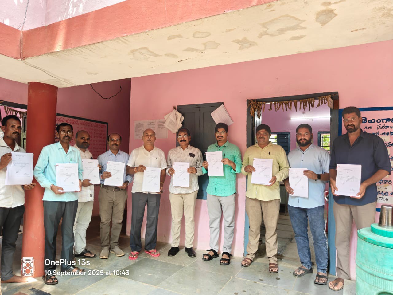 కంగ్టిలో తుది ఎంపీటీసీ ఓటర్ జాబితా ప్రదర్శన