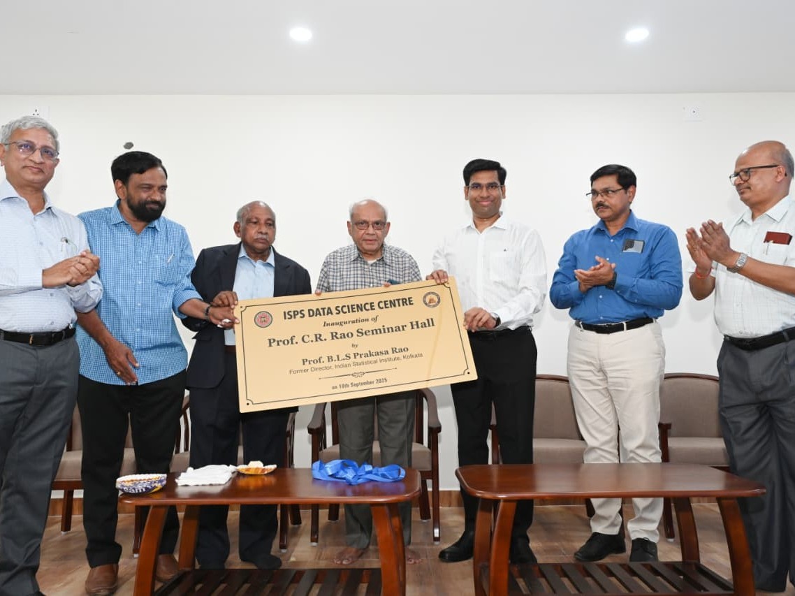 తిరుపతిలో ISPS డేటా సైన్స్ సెంటర్ ప్రారంభం