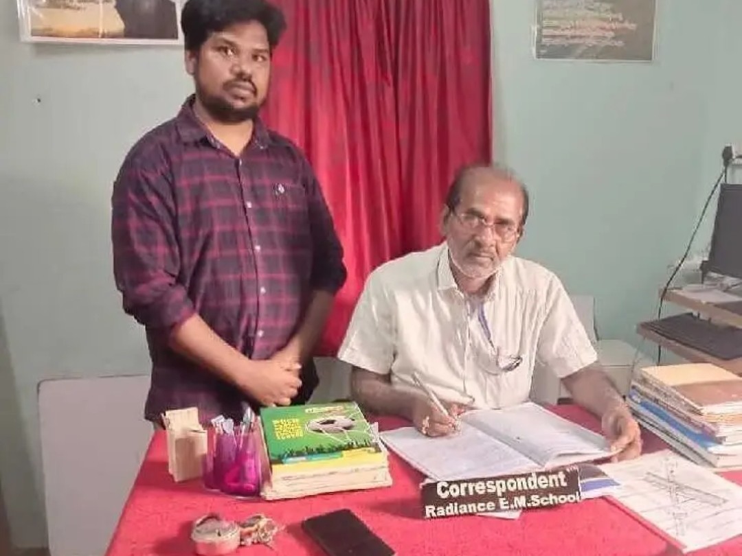 ఉదయగిరిలో ప్రైవేట్ పాఠశాల తనిఖీ