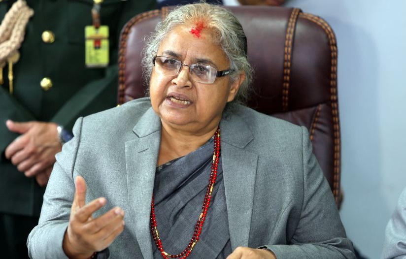నేపాల్ తాత్కాలిక అధినేతగా సుశీలా కర్కి