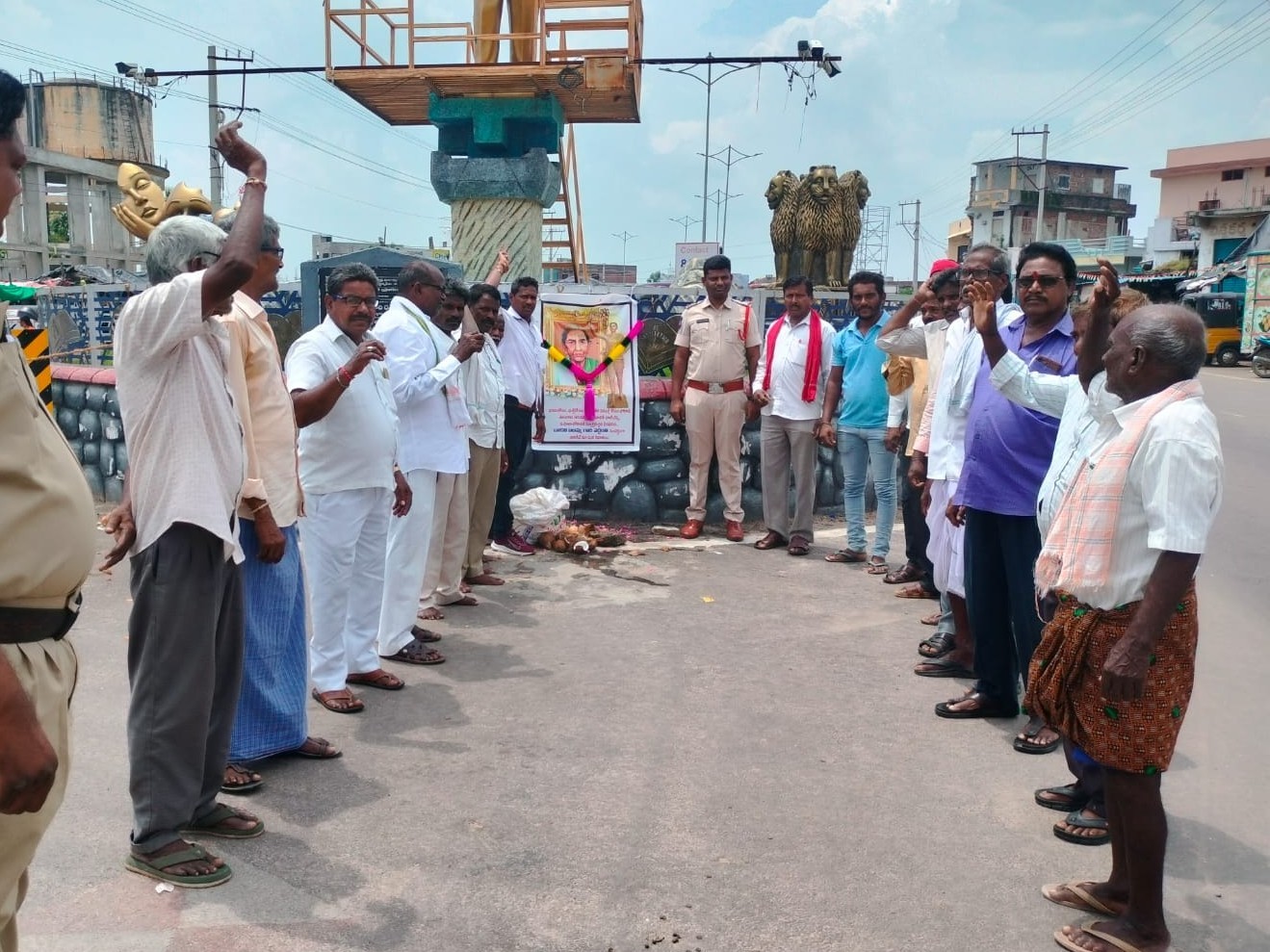 రజక ఆధ్వర్యంలో ఘనంగా చాకలి ఐలమ్మ వర్ధంతి