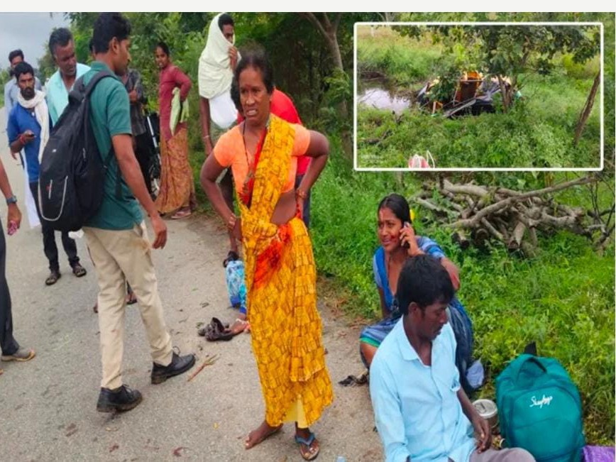 ఆటోని ఢీ కొట్టిన కారు..పలువురికి గాయాలు