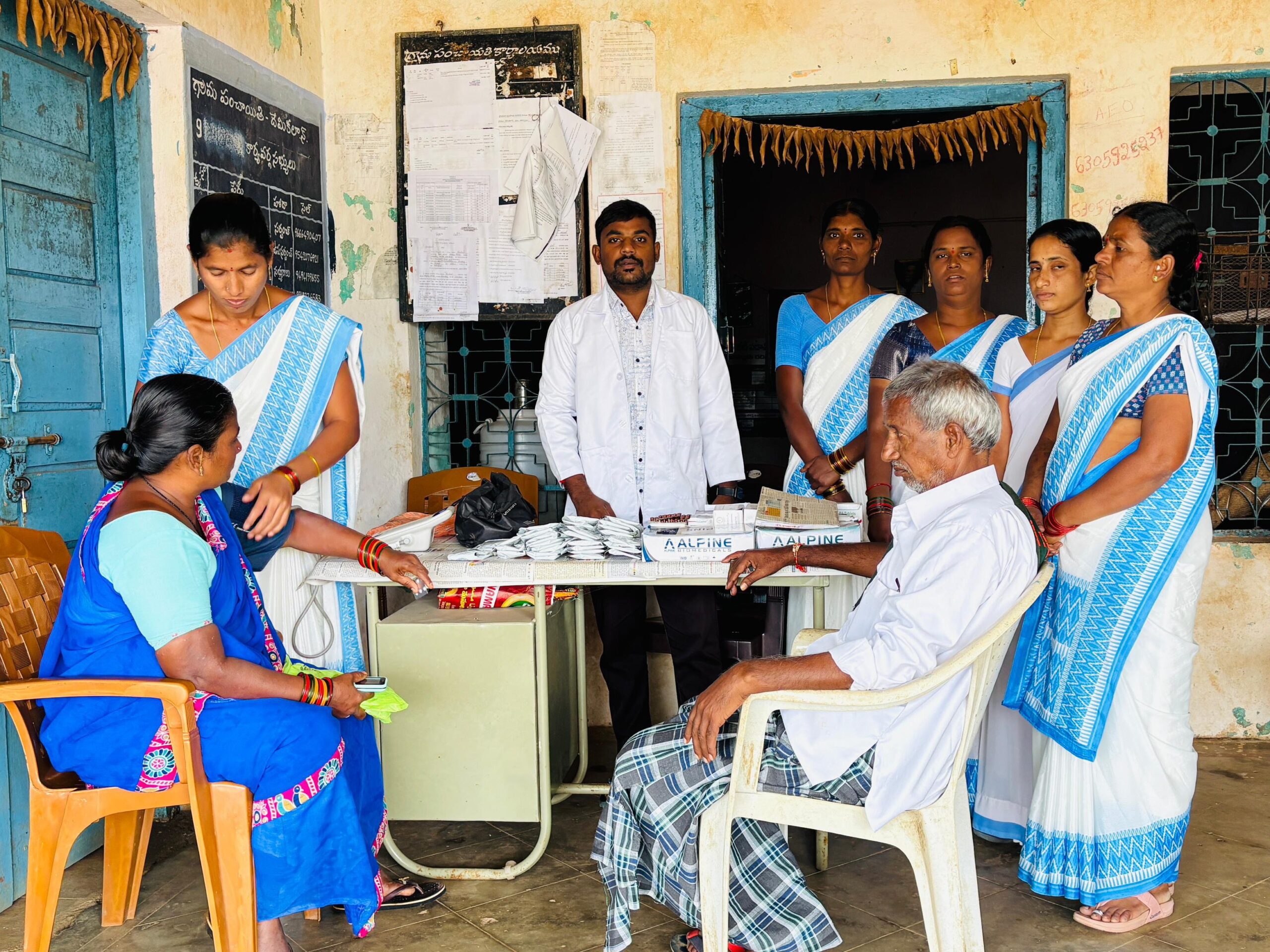 పలు గ్రామాలలో వైద్య శిబిరం
