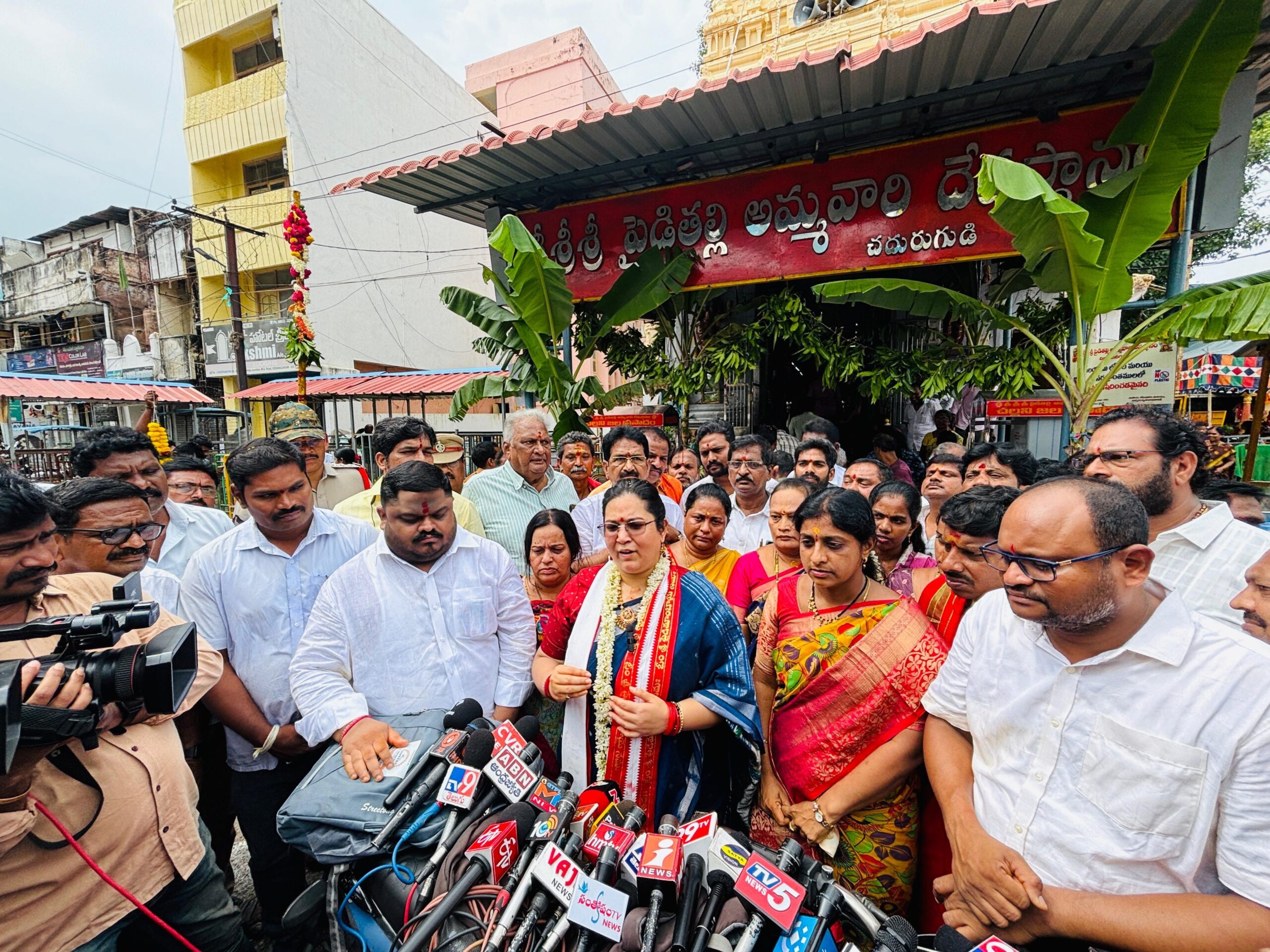 ‘ఆలయ అభివృద్ధి పనులు రూ. 1.8 కోట్లతో నిర్వహిస్తున్నాం’