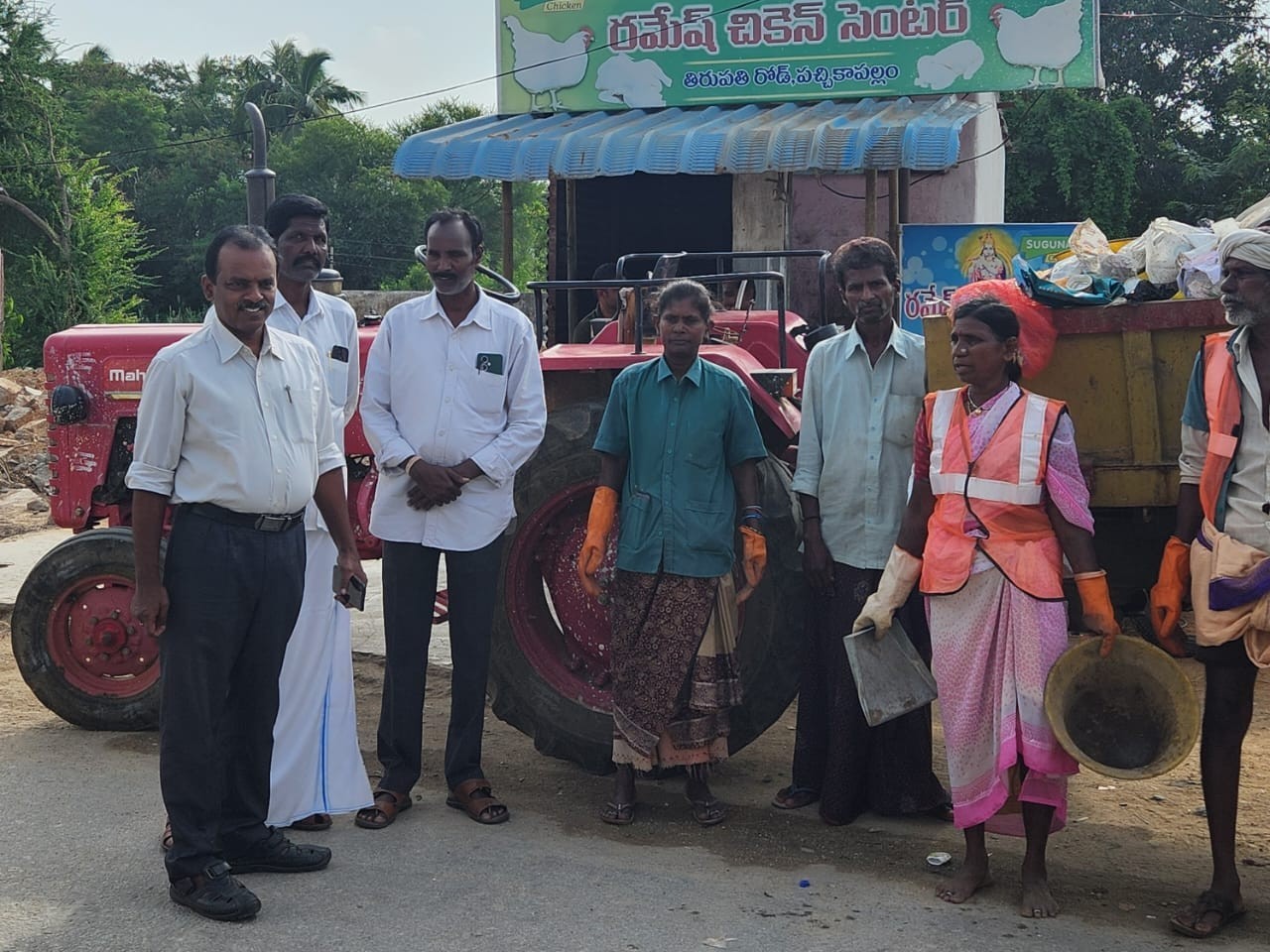 చెత్త సేకరణను పరిశీలించిన చిత్తూరు DLPO