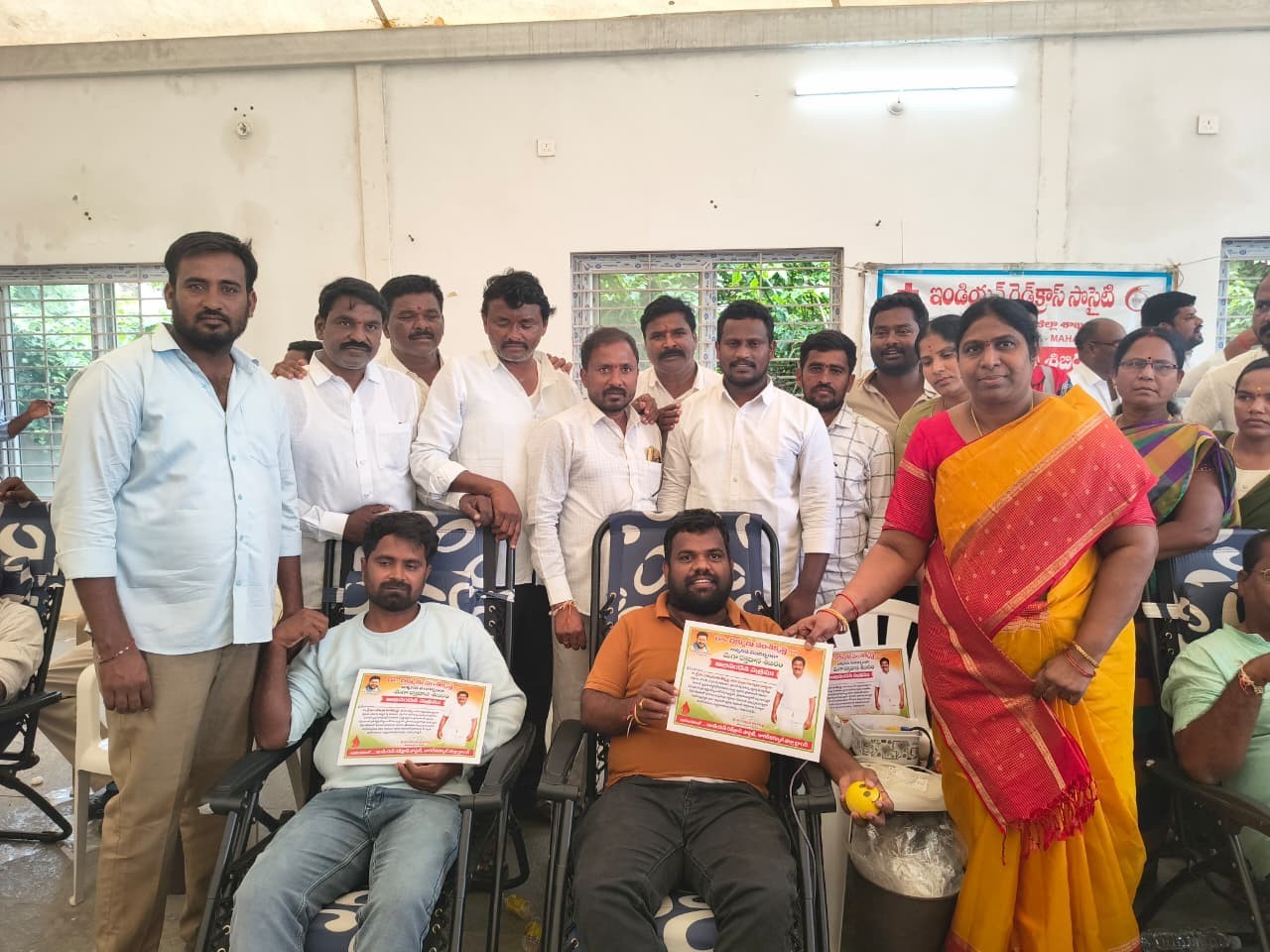 ఎమ్మెల్యే  జన్మదిన సందర్భంగా రక్తదాన శిబిరం