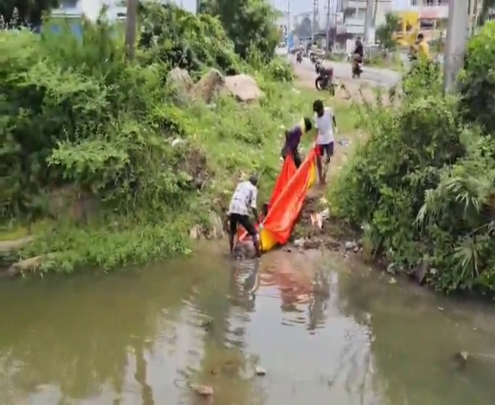 పంట కాలువలో వ్యక్తి మృతదేహం లభ్యం