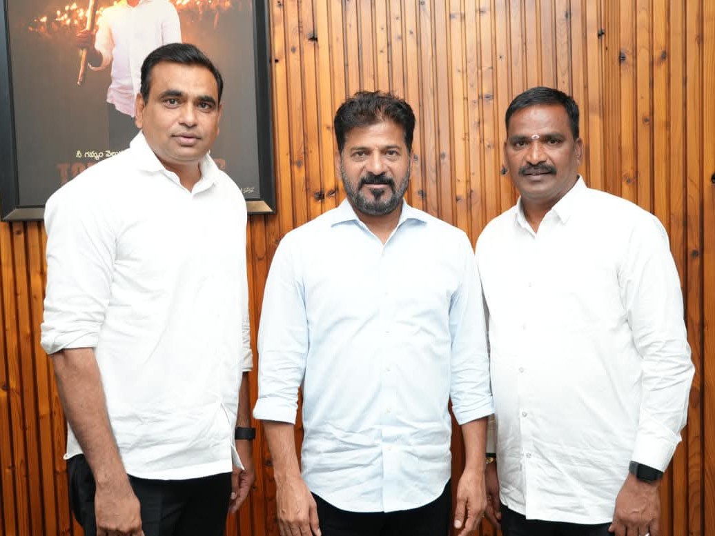 సీఎంను కలిసిన ఎంపీ, ఎమ్మెల్యే