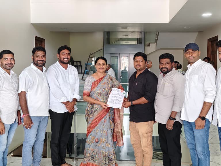 జిల్లా సోషల్ మీడియా కో-ఆర్డినేటర్‌గా ఎత్తినీ వెంకటేష్
