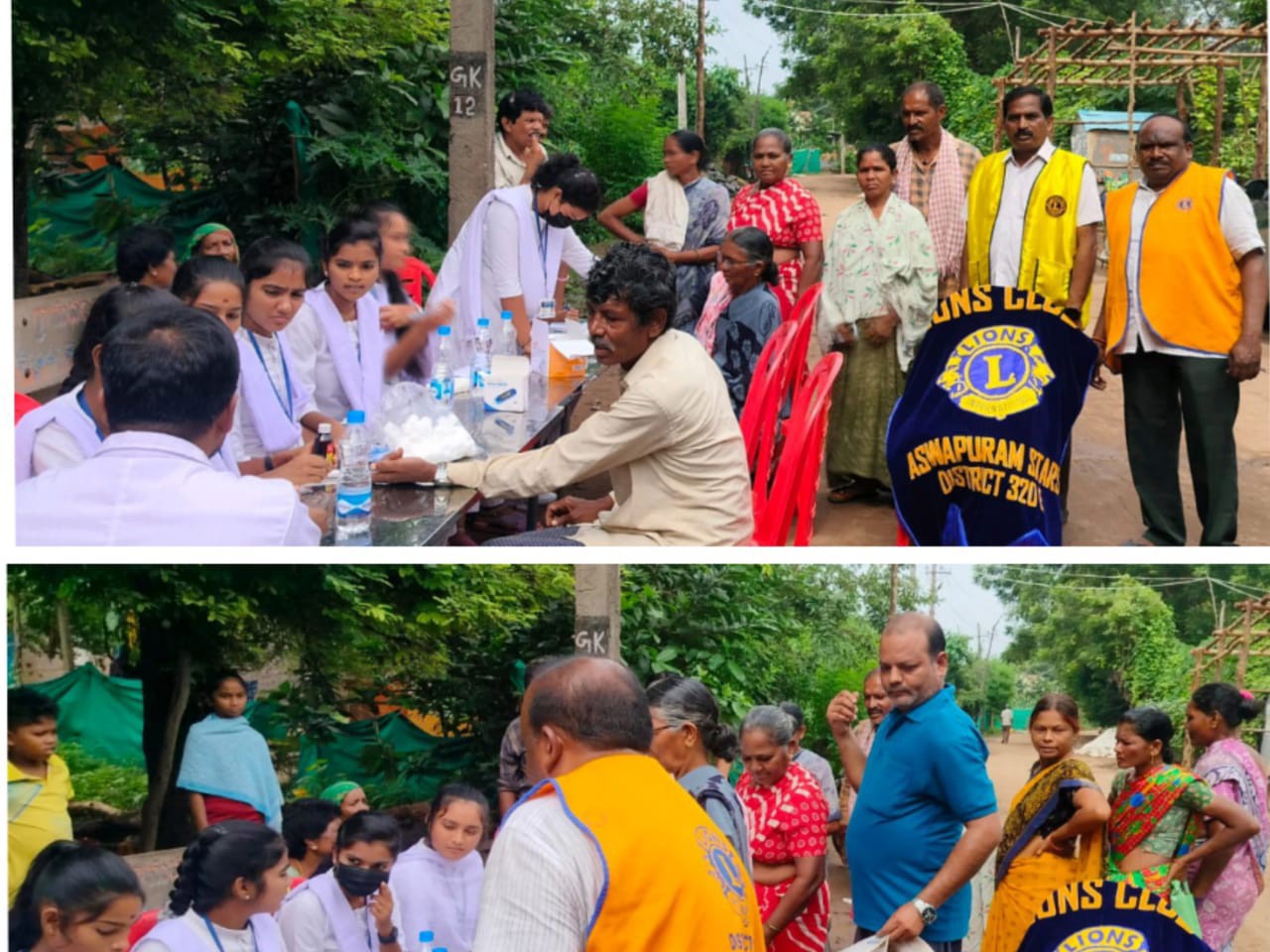 లయన్స్ క్లబ్ ఆధ్వర్యంలో ఉచిత వైద్య శిబిరం