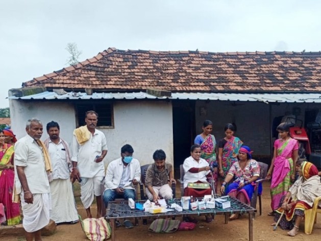 పలు గ్రామాలలో ఉచిత ఆరోగ్య వైద్య శిబిరం