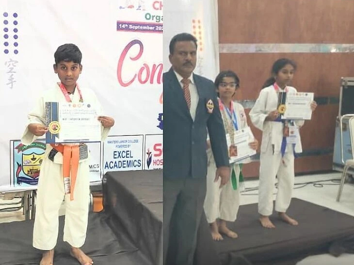 నేషనల్స్‌లో సత్తా చాటిన సీఐ పిల్లలు..!