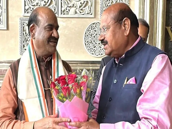 లోకసభ స్పీకర్‌ను కలిసిన ఛైర్మన్ పీసీ రాయల్