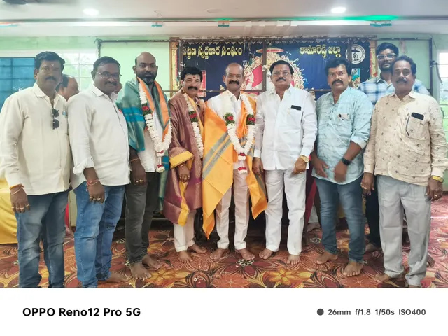 స్వర్ణకార సంఘం అధ్యక్షుడిగా శ్రీనివాస్ ఎన్నిక