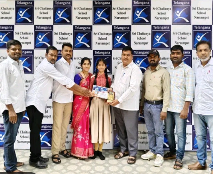 నర్సంపేట విద్యార్థినికి నాసాలో ప్రపంచస్థాయి బహుమతి