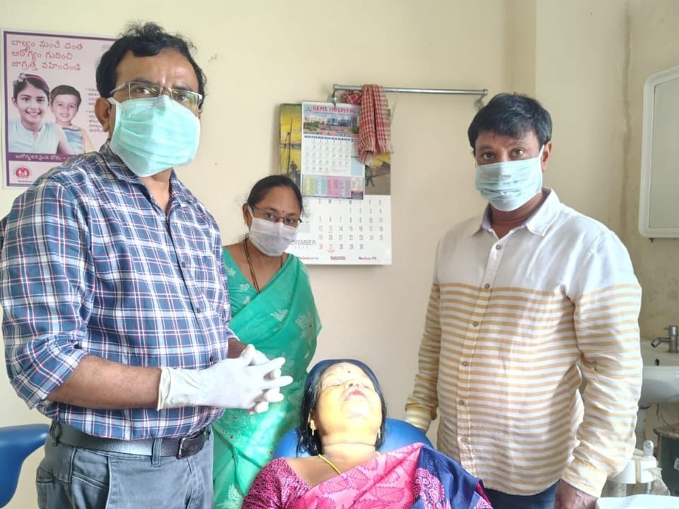 ఏరియా హాస్పిటల్‌లో అరుదైన దంత శస్త్ర చికిత్స