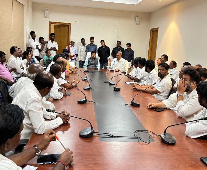 జనగామ పట్టణ అభివృద్ధి పై సమీక్ష సమావేశం