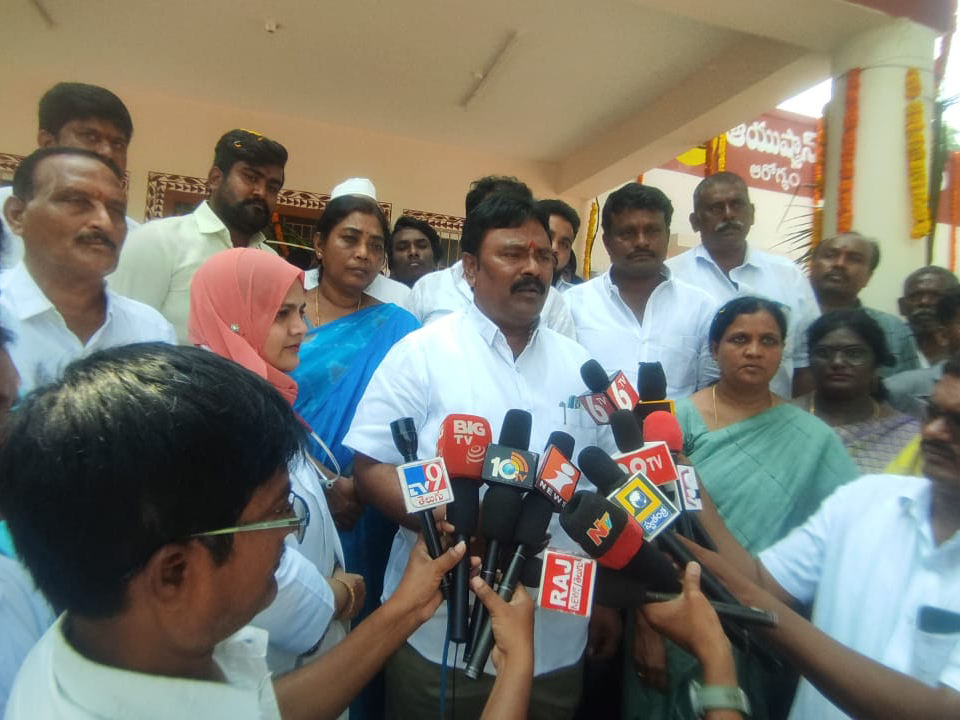 ఎమ్మెల్యే జయసూర్య పర్యటన వివరాలు