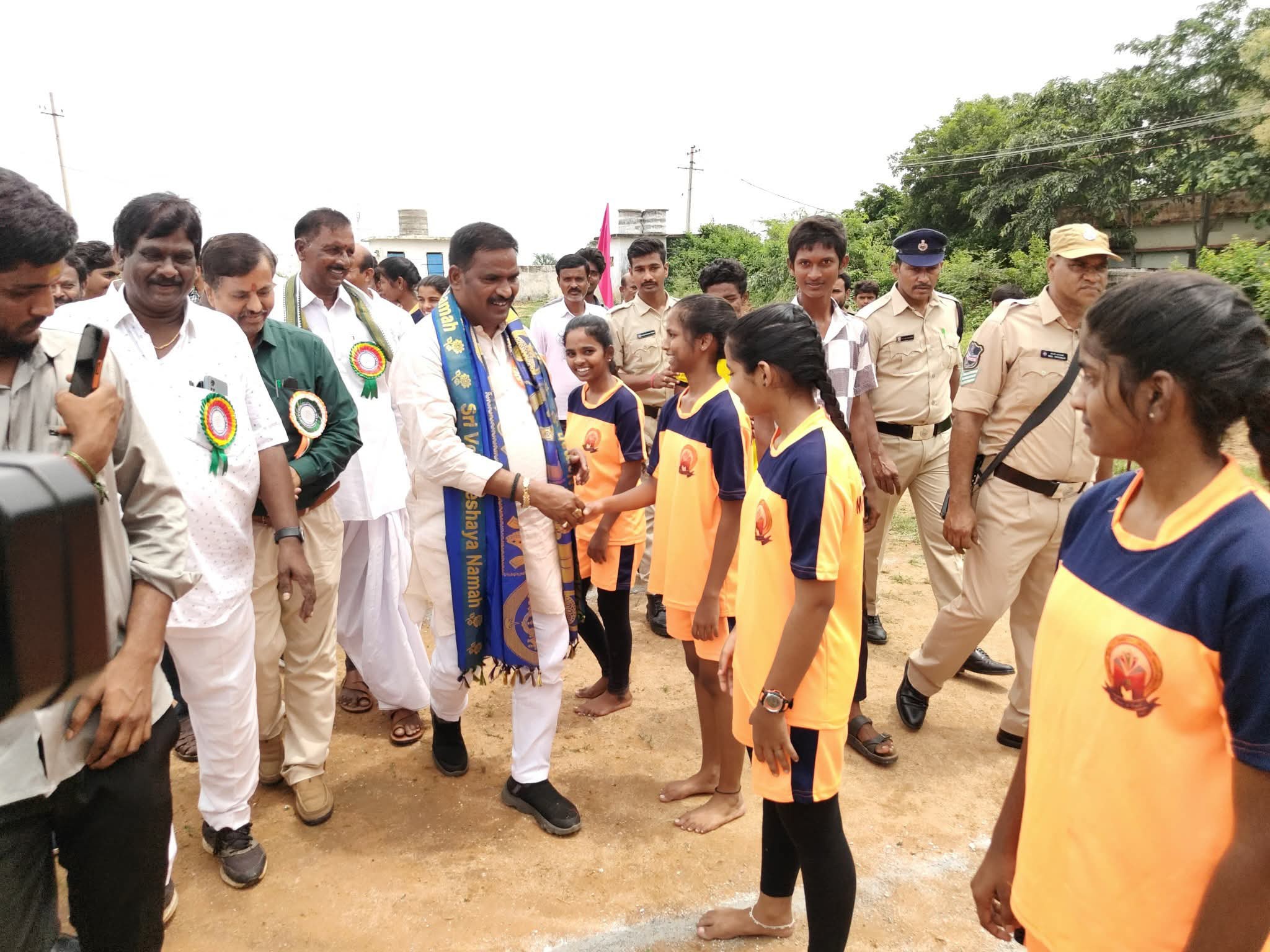 జిల్లా స్థాయి ఖో-ఖో టోర్నమెంట్ ప్రారంభం