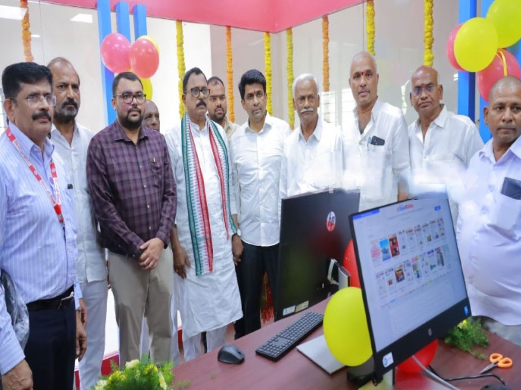 నూతన డిజిటల్ లైబ్రరీ ప్రారంభం