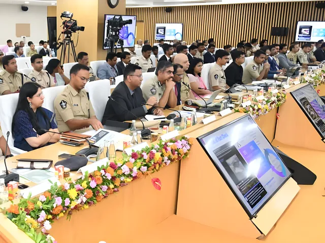 సీఎం సదస్సులో పాల్గొన్న జిల్లా ఎస్పీ, కలెక్టర్