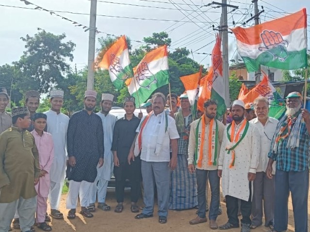 ఎమ్మిగనూరులో కాంగ్రెస్ పార్టీ నిరసన.