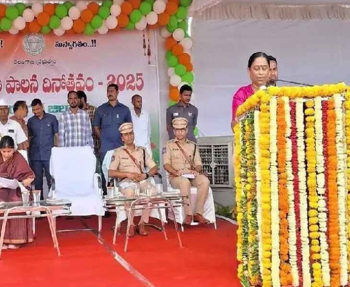 ప్రజాపాలన దినోత్సవ వేడుకల్లో పాల్గొన్న మంత్రి