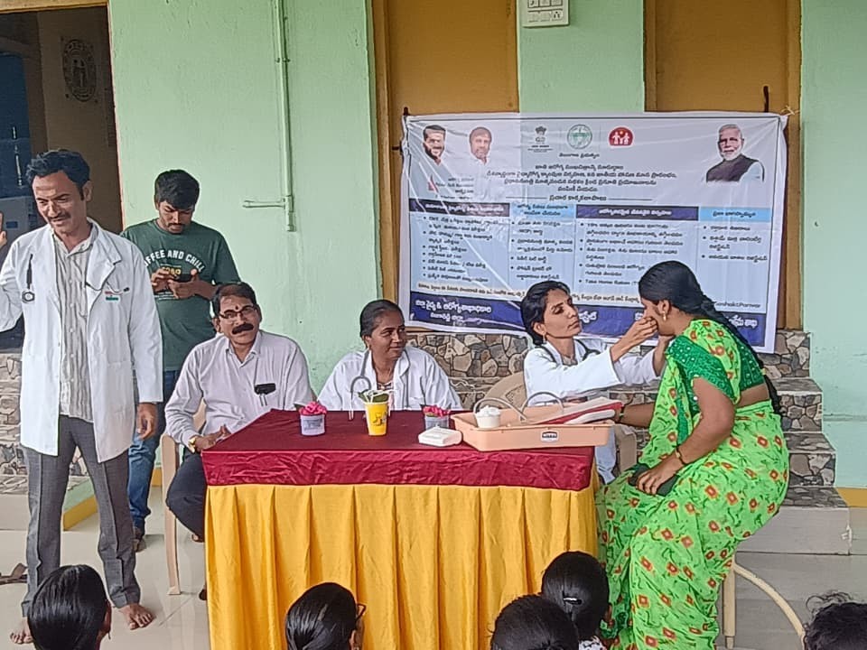 కంగ్టి PHCలో స్వస్త్ నారి స్వశక్తి పరివార్