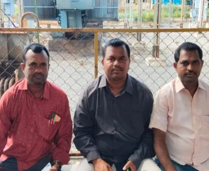 విద్యుత్ ఉద్యోగుల ధర్నాకు యూనియన్ మద్దతు