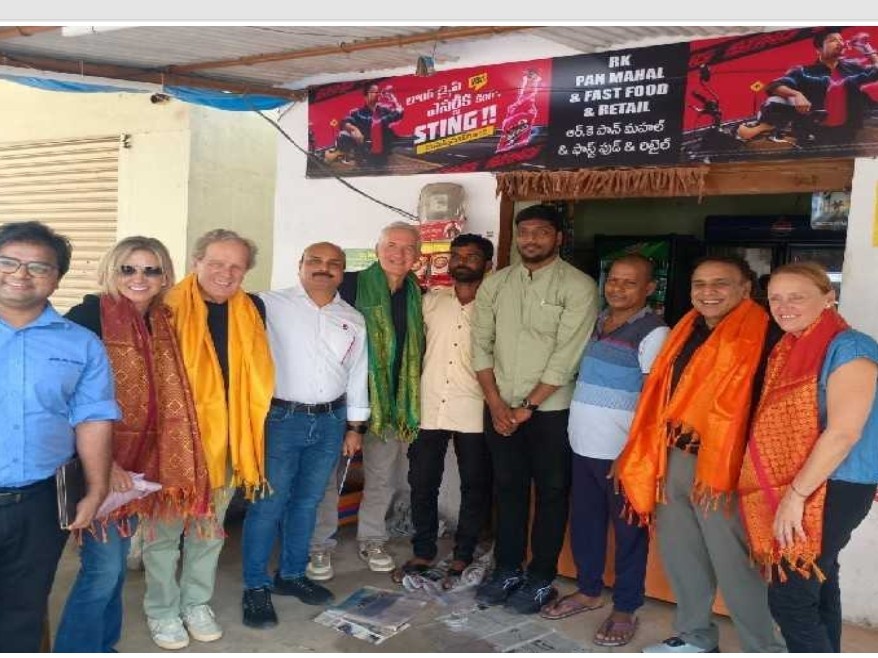 బీబీనగర్‌లో పెప్సికో గ్లోబల్, పెప్సికో ఇండియా సీఈవోలు