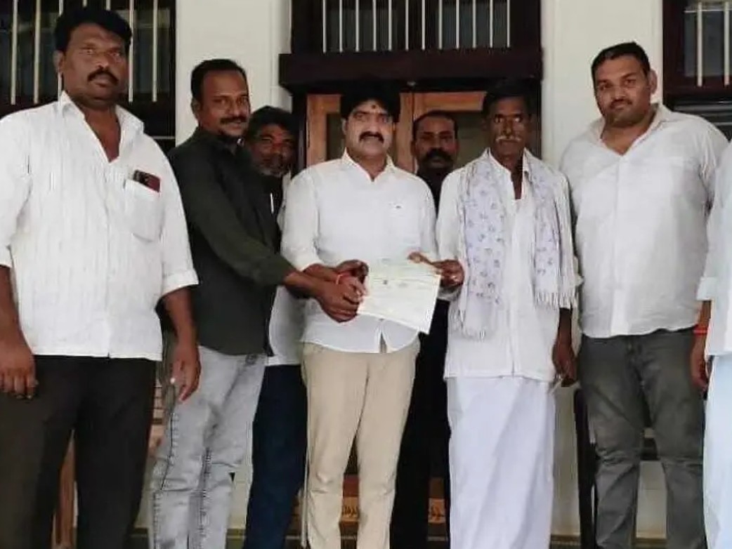 సీఎంఆర్ఎఫ్ చెక్కును పంపిణీ చేసిన ఎమ్మెల్యే