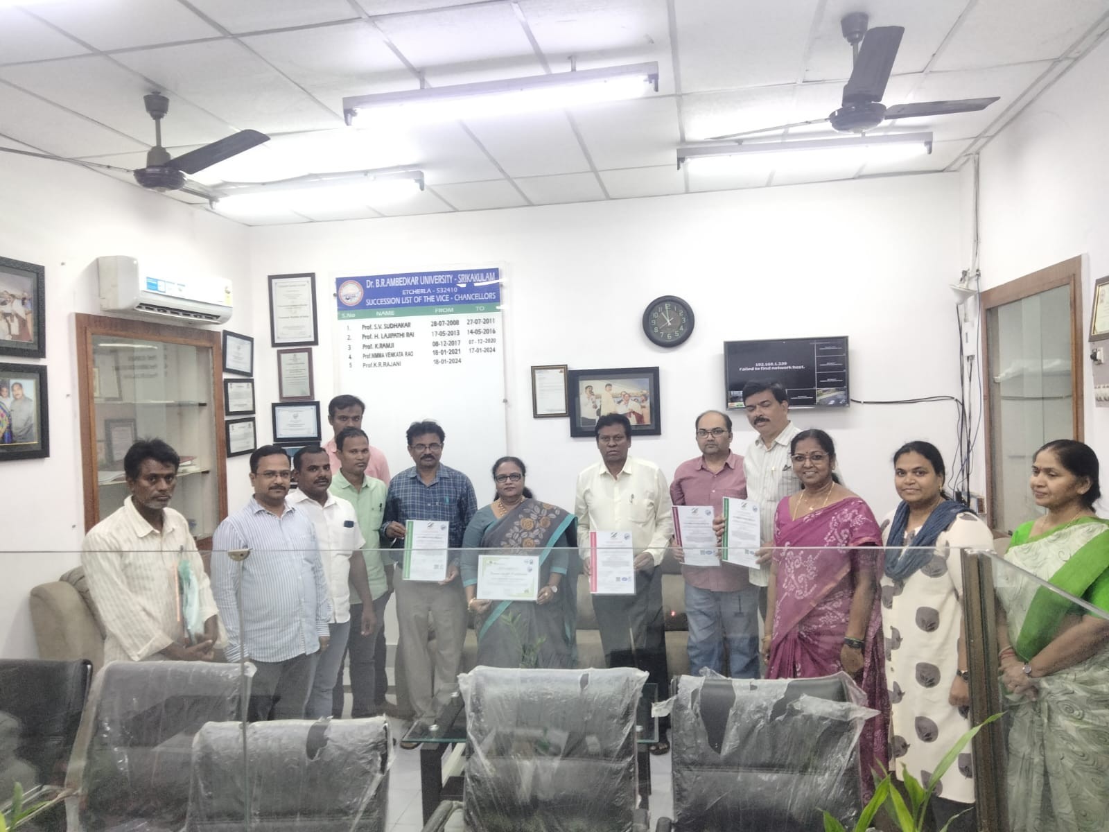 డా.బీఆర్ఏయూకు ‘గ్రీన్ అడిట్’ గుర్తింపు
