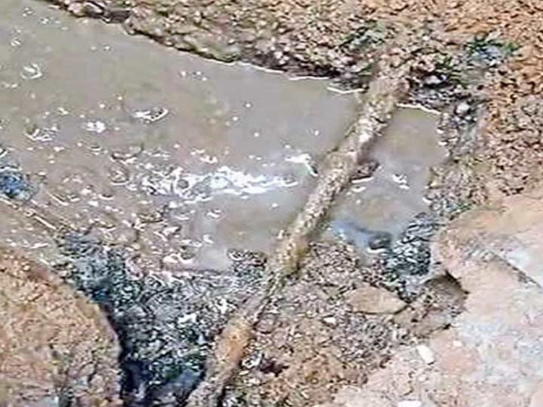 పాత జీఐ పైపులతో నీటి కాలుష్యం