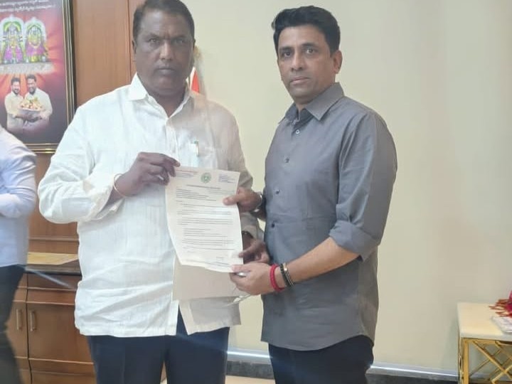 మంత్రిని కలిసిన నాగర్ కర్నూల్ ఎమ్మెల్యే